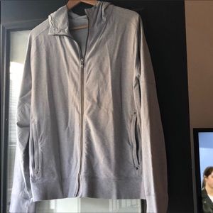 Lululemon Le Hoodie Jacket Lt Gray XXL